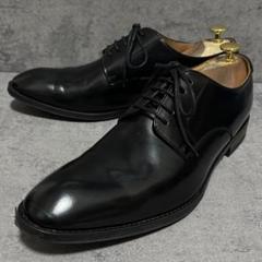 極美品　リーガル　ビジネスシューズ　810R プレーントゥ　ブラック　1913