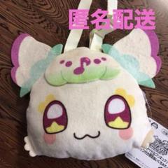 キミとアイドルプリキュア♪ストラップ付き顔型ぬいぐるみポーチ