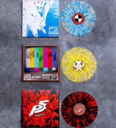 ペルソナ P3R P4 P5 MEGAMIX レコード3枚セット プレイヤー付き ペルソナ P3R P4 P5 MEGAMIX レコード3枚セット プレイヤー付き