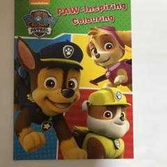 パウパトロール PawPatrol 英語 絵本 塗り絵