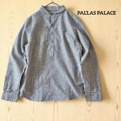 Pal'las Palaceパラスパレス　グレンチェックストライプブラウス　3 Pal'las Palace パラスパレス 通年☆ 長袖 コットン シャツ