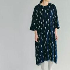 極美品】ミナペルホネン ワンピース ウール Garland 36