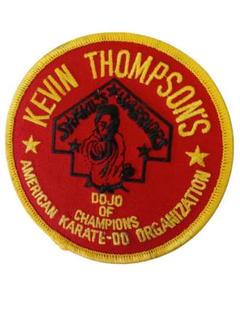KEVIN THOMPSONS 空手道場パッチ　ワッペン　USA
