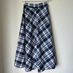 rope picnic マドラスチェック　ボリュームロングスカート　サイズ38T
