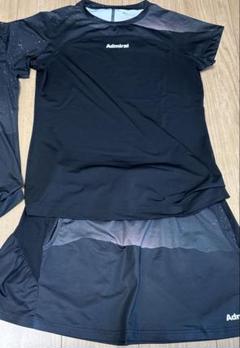 Admiral テニスウェア セットアップ LL 青系 花柄
