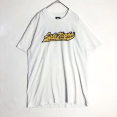 3511　USA製　カレッジ　マサチューセッツ　シングルステッチ　Tシャツ　白