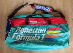【値下】Benetton Formula 1 Racing Team 公式バッグ 値下】Benetton Formula 1 Racing Team 公式バッグ