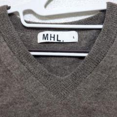 MHL. ブラウン Vネック セーター L MHL. ブラウン Vネック セーター L - メルカリ