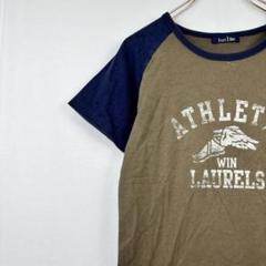 美品✨ イーストボーイ ラグラン Tシャツ 大きめ ピチT y2k 00s 平成