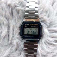 CASIO デジタル腕時計 シルバー カシオのサムネイル