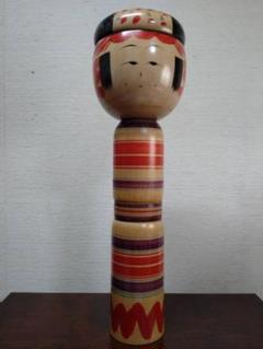 本田亀寿 作 小原温泉 弥次郎系 こけし kame0.jpg