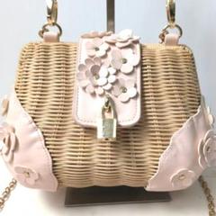 美品 LIZ LISA 花モチーフ 2WAY カゴバッグ ショルダー 美品 LIZ LISA 花モチーフ 2WAY カゴバッグ ショルダー - メルカリ
