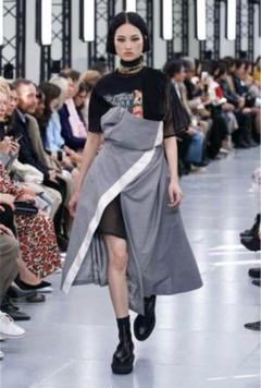 sacai アシンメトリースカート 20SS - メルカリ