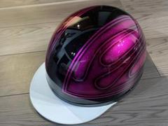 ファイヤーパターン コルク半 ヘルメット フレア ファイヤーパターン コルク半 ヘルメットの通販 by paint｜ラクマ