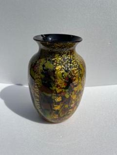 ラスター硝子ヴィンテージ花瓶ミルク硝子KURATA CRAFT GLASS職人技 ラスター硝子ヴィンテージ花瓶ミルク硝子KURATA CRAFT GLASS職人技
