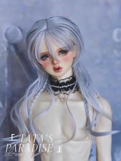 AX721 BJD 1/3 人形 ドール ウィッグ カツラ 耐熱 ハンドメイド