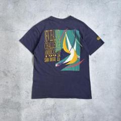 90s canterbury america's cup tee usa製 短丈