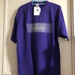 お値下げ　新品未使用　ヴィンテージ　Stussy Tシャツ パープルLサイズ