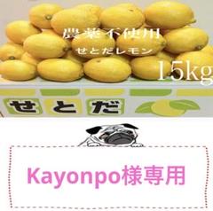☆国産瀬戸田レモン15kg前後 Kayonpo様 - メルカリ