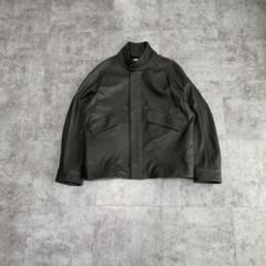 ジャケット・アウター Lidnm 23ss goat leather bomber jacket Lidnm 23ss goat leather bomber jacket - メルカリ