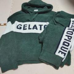 GELATO PIQUE HOMME セットアップ 上下 　グリーン