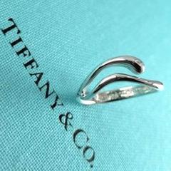 ★SALE★【ティファニー】ティアドロップ　ウェーブ　リング　１０号　2193 ☆SALE☆【ティファニー】ティアドロップ ウェーブ リング 10