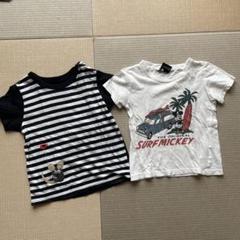 BEAMSmini サーフミッキー Tシャツ ユニクロ 2枚セット　90 100