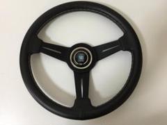 ナルディ クラシック ブラックレザー&ブラックスポーク 330mm
