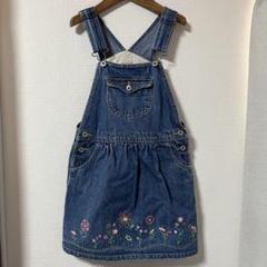 OSHKOSH オシュコシュ デニム ジャンバースカート キッズ130cm