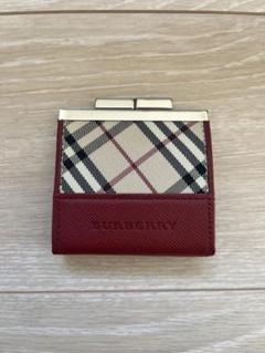 極美品 BURBERRY がま口 コインケース 6283 極美品 BURBERRY がま口 コインケース 6283