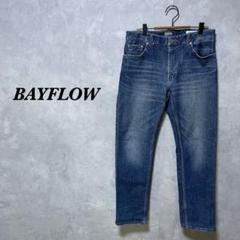 BAYFLOW デニムパンツ テーパード ストレッチ ブルー 2712