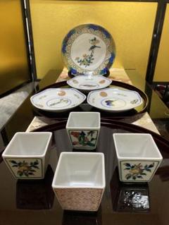 九谷焼 香祥窯 鶴 祥瑞 青海波文 銘々皿 輪花皿 5客揃 MC-08__2_1600x.jpg?v=1601273640