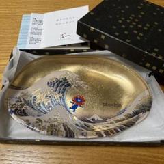 【新品未開封】箔一　ミャクミャク　北斎　ガラストレー神奈川沖浪裏　大阪万博限定 大阪関西万博限定 ミャクミャク 箔名画 北斎 ガラストレー