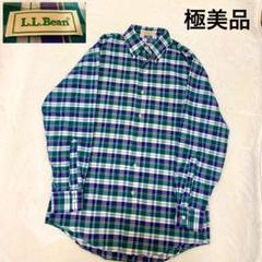 vintage L.L.Bean 長袖チェックシャツ 極美品