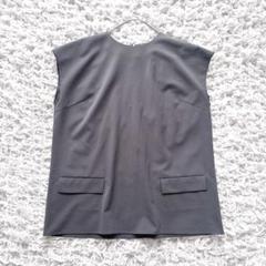 23SS theory luxe セオリーリュクス ブラウス グレー　40