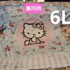 ✨海外限定✨キティ❣️大きい半袖Tシャツ６Ｌ❣️超速乾軽量