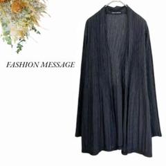 美品FASHION MESSAGEラップカーディガン フレア 高みえ 1691
