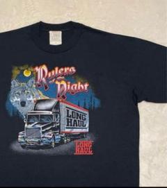 USA製 90s Long Haul セミ トラック Tシャツ