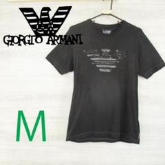 ARMANI アルマーニジーンズ＜デカロゴ Tシャツ＞M0458s