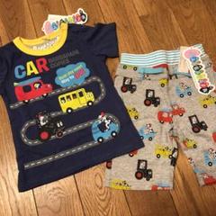 97センチ マザウェイズ バーバパパ 半袖Tシャツ ズボン 男の子 ハーフパンツ