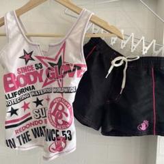 美品　Body Grove ボディグローブ　タンキニ　水着　130