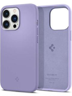 iPhone13Pro ケース シリコン 衝撃吸収 マット感 パープル　6.1