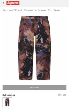 パンツ Supreme Frank Frazetta Loose Fit Jean 34 Supreme Frank Frazetta Loose Fit Jeans - Size 34 - NEW | eBay