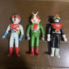 一ノ瀬海様用仮面ライダー&仮面ライダーV3セット☆ソフビ☆未開封　ポピー 一ノ瀬海様用仮面ライダー&仮面ライダーV3セット☆ソフビ☆未