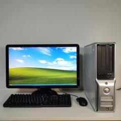 【美品】DELL DIMENSION C521据置型PC+24インチモニタセット 美品】DELL DIMENSION C521据置型PC+24インチモニタセット