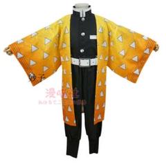 子供鬼滅之刃コスプレこどもの日ハロウィン我妻炭治郎コスプレK