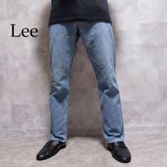 Lee ブルーウォッシュ ルーズ スキニーバギーデニムパンツ