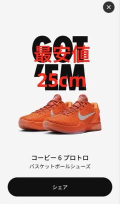Nike コービー 6 プロトロ Total Orange