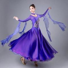 輝く石付きスタンダードドレス✦ダンスパーティーやデモ、発表会でも大活躍！
