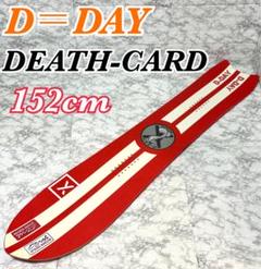 希少 美品】D=DAY DEATH-CARD 152cm パウダーボード